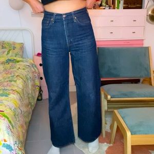 Levi’s Ribcage wide leg jeans